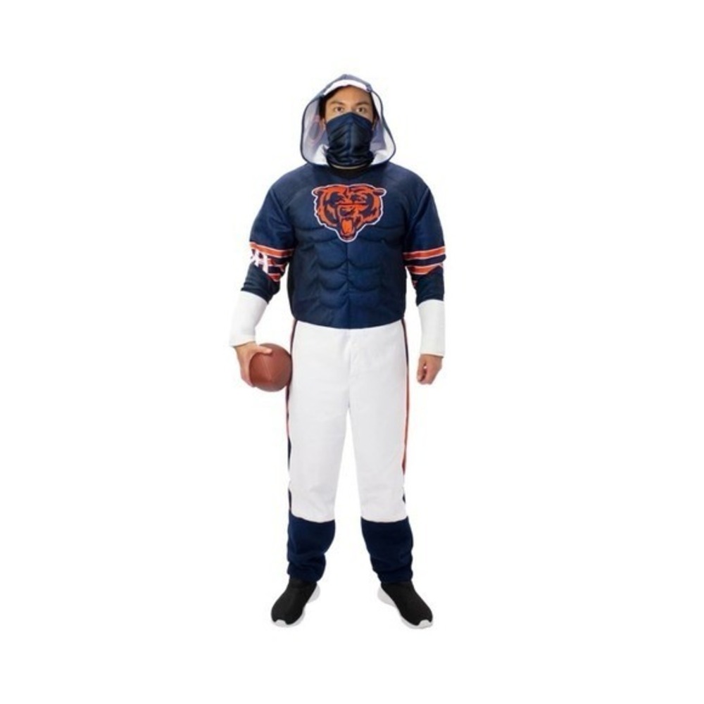 Chicago Bears Game Day Costume - Navy NFL FANATICS NWT Unopened Size MED Men